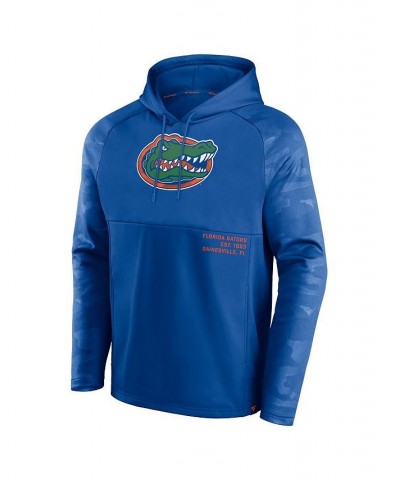 Men's Branded Royal Florida Gators Defender Raglan Pullover Hoodie $23.65 Sweatshirt