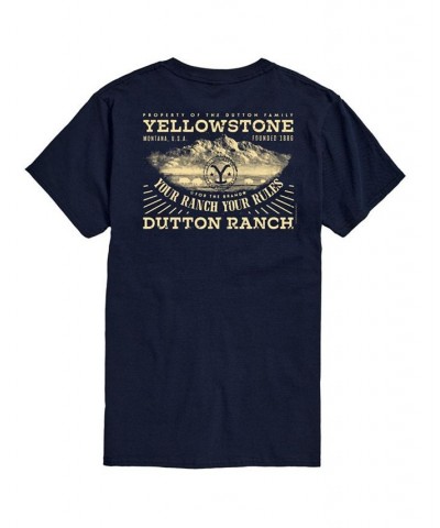 Men's Yellowstone Short Sleeve T-shirt $19.94 T-Shirts