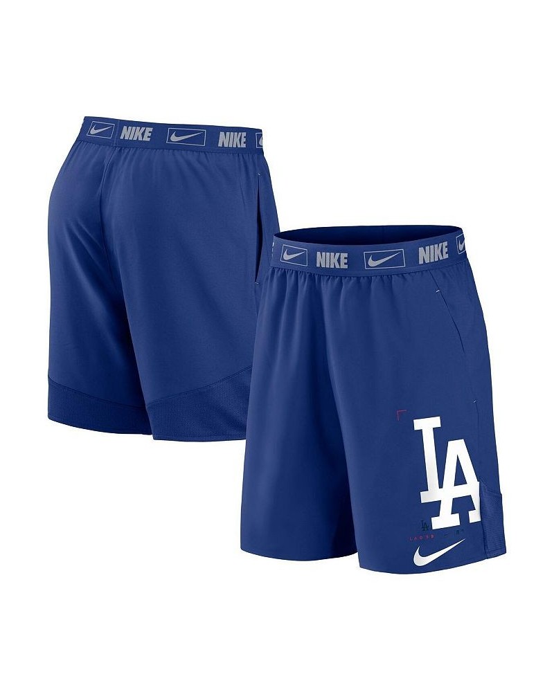 Men's Royal Los Angeles Dodgers Bold Express Performance Shorts $26.95 Shorts