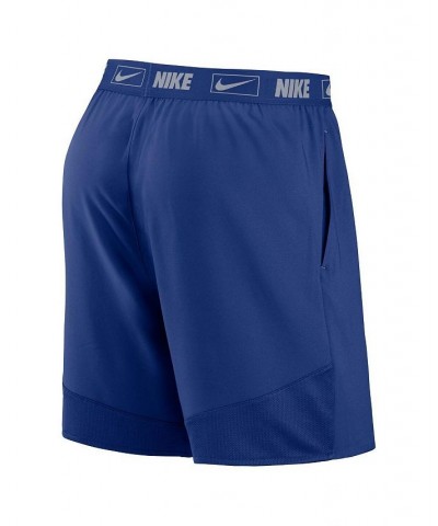 Men's Royal Los Angeles Dodgers Bold Express Performance Shorts $26.95 Shorts