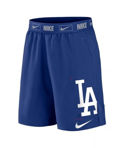 Men's Royal Los Angeles Dodgers Bold Express Performance Shorts $26.95 Shorts