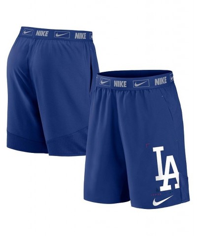 Men's Royal Los Angeles Dodgers Bold Express Performance Shorts $26.95 Shorts