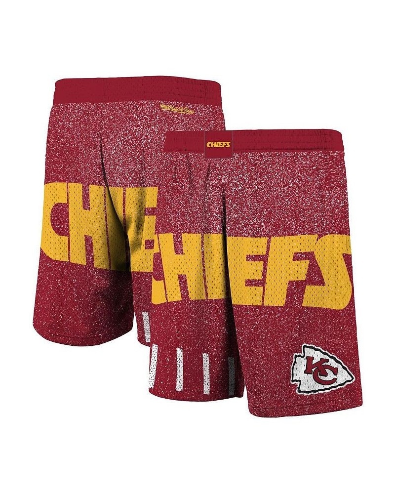 Men's Red Kansas City Chiefs Jumbotron Shorts $34.40 Shorts