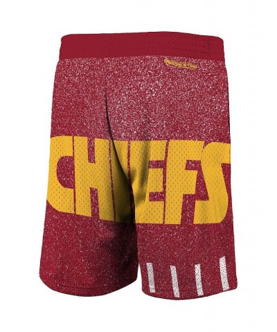 Men's Red Kansas City Chiefs Jumbotron Shorts $34.40 Shorts