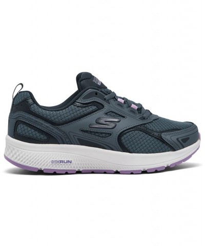 Women's GO run Consistent Running Sneakers Blue $26.00 Shoes