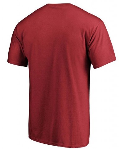 Men's Cardinal Arizona Cardinals Team Lockup Logo T-shirt $22.79 T-Shirts