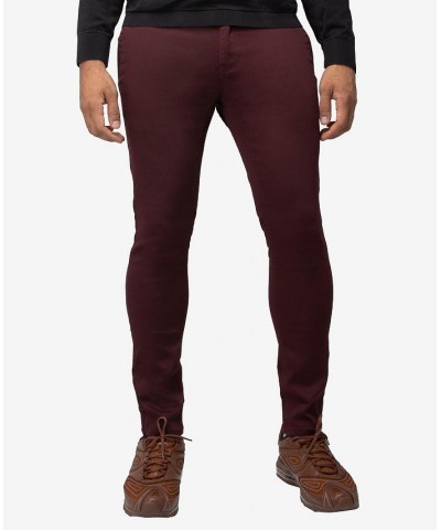 Men's Slim Fit Commuter Chino Pants Red $30.45 Pants