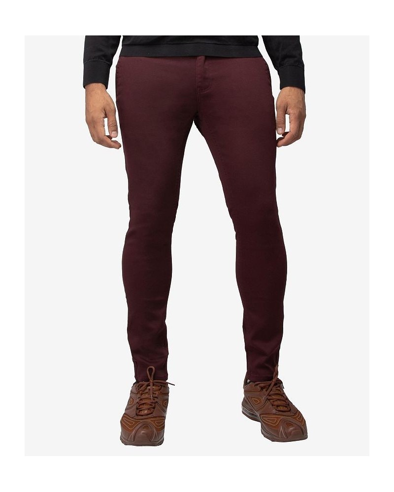 Men's Slim Fit Commuter Chino Pants Red $30.45 Pants