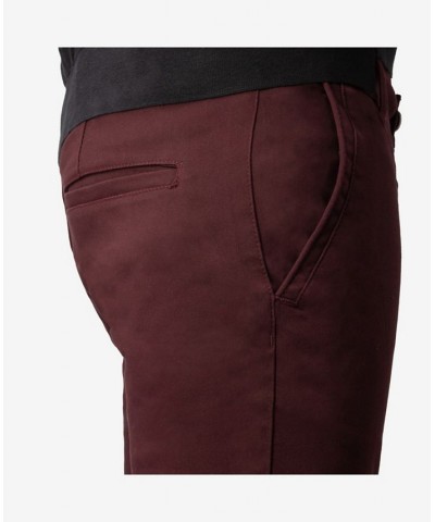 Men's Slim Fit Commuter Chino Pants Red $30.45 Pants