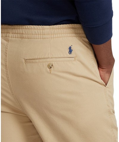 Men's Relaxed Fit Polo Prepster Twill Pants Tan/Beige $55.00 Pants