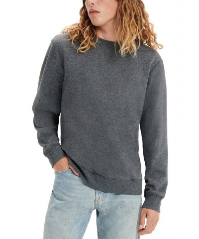 Men's Harland Double-Knit Fleece Sweater Gray $28.97 Pajama