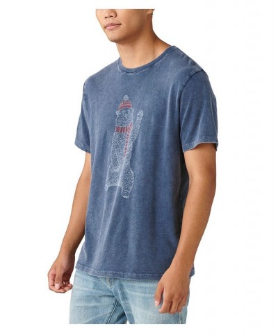 Men's Winter Bear Graphic T-shirt $16.94 T-Shirts