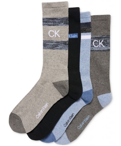 Men's 4-Pk. Logo Cushion Crew Socks Grey Assorted $13.75 Socks