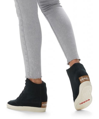 Out N About II Lace-Up Wedge Sneakers Gray $70.50 Shoes