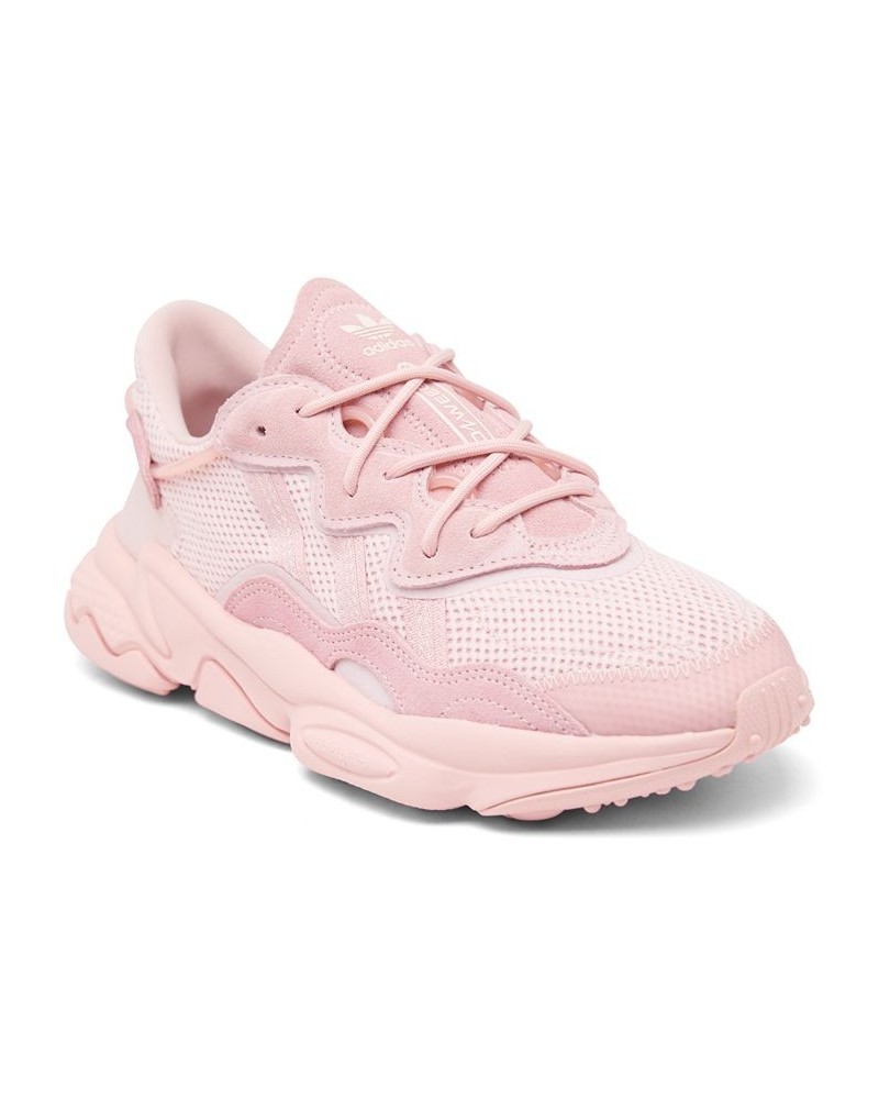 Women's Originals Ozweego Casual Sneakers Pink $50.35 Shoes