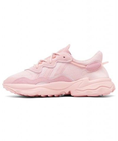 Women's Originals Ozweego Casual Sneakers Pink $50.35 Shoes