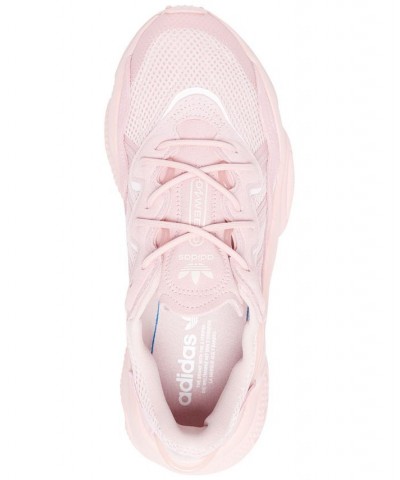 Women's Originals Ozweego Casual Sneakers Pink $50.35 Shoes