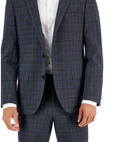 Men's Modern-Fit Suit Gray $182.00 Suits