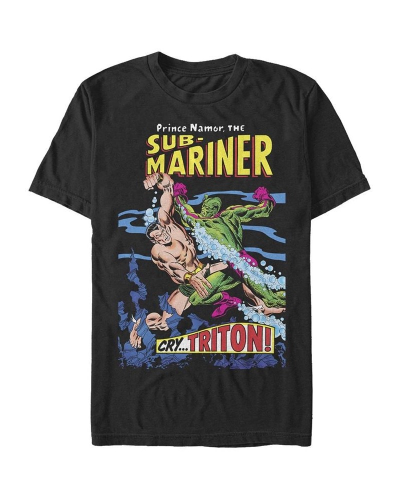 Men's Mariner Club Short Sleeve Crew T-shirt Black $16.45 T-Shirts