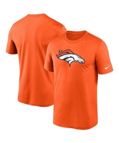 Men's Orange Denver Broncos Logo Essential Legend Performance T-shirt $27.99 T-Shirts