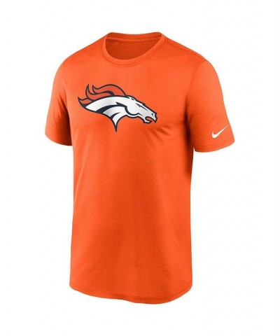 Men's Orange Denver Broncos Logo Essential Legend Performance T-shirt $27.99 T-Shirts