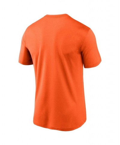 Men's Orange Denver Broncos Logo Essential Legend Performance T-shirt $27.99 T-Shirts