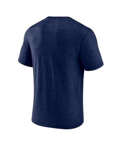 Men's Heathered Navy 2022 MLB All-Star Game Vintage-Like Sunset Tri-Blend T-shirt $15.48 T-Shirts