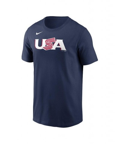 Men's Paul Goldschmidt Navy USA Baseball 2023 World Baseball Classic Name and Number T-shirt $22.00 T-Shirts