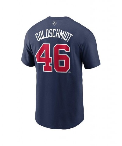 Men's Paul Goldschmidt Navy USA Baseball 2023 World Baseball Classic Name and Number T-shirt $22.00 T-Shirts