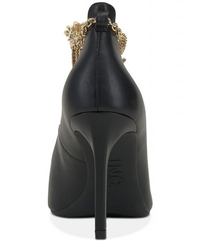 Women's Syira Charm Pumps Black $35.80 Shoes