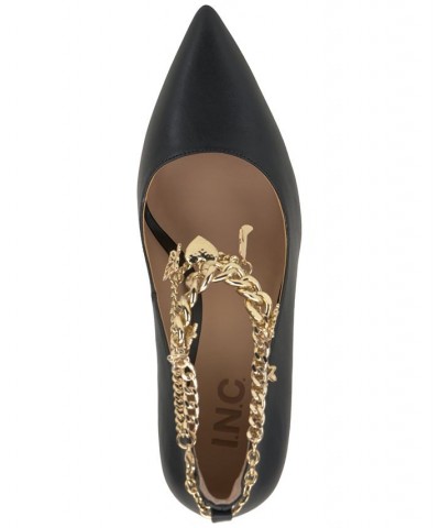 Women's Syira Charm Pumps Black $35.80 Shoes