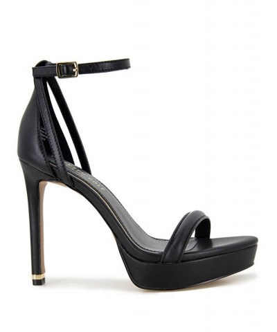 Women's Nya Platform Sandals Black $70.03 Shoes