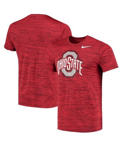 Men's Scarlet Ohio State Buckeyes Logo Velocity Legend Performance T-shirt $23.00 T-Shirts