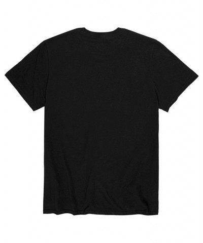 Men's Universal Classic Monster Heart T-shirt Black $16.45 T-Shirts