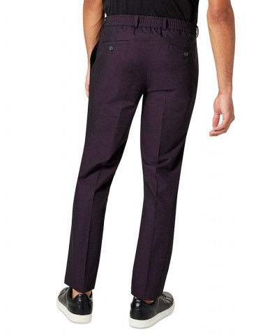 Men's Slim-Fit Ready Flex Stretch Suit Purple $60.80 Suits