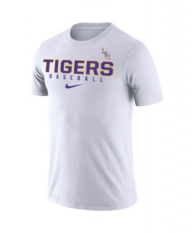 Men's White Lsu Tigers Baseball Legend Performance T-shirt $22.50 T-Shirts