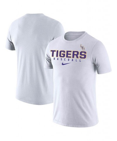 Men's White Lsu Tigers Baseball Legend Performance T-shirt $22.50 T-Shirts