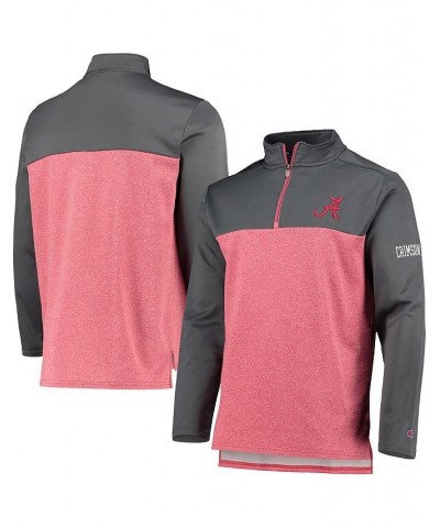 Men's Crimson Alabama Crimson Tide Gameday Quarter-Zip Jacket $32.99 Jackets