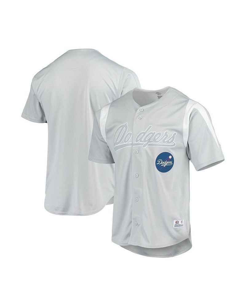 Men's Gray Los Angeles Dodgers Chase Jersey $24.60 Jersey