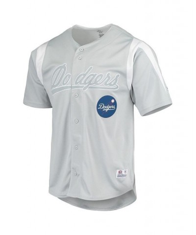 Men's Gray Los Angeles Dodgers Chase Jersey $24.60 Jersey