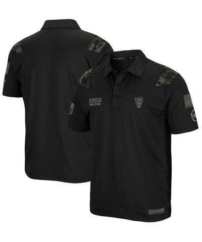 Men's Black NC State Wolfpack OHT Military Inspired Appreciation Sierra Polo $25.20 Polo Shirts