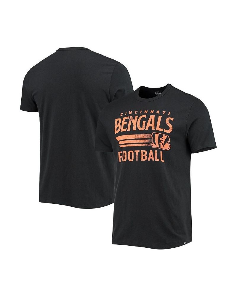 Men's Black Cincinnati Bengals Conrider Franklin T-shirt $16.32 T-Shirts