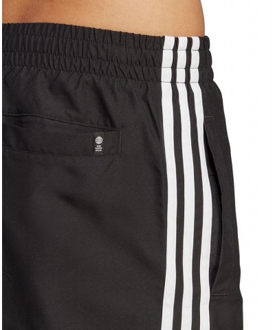 Men's 5" Ori Adicolor 3-Stripes Swim Shorts Black $26.65 Swimsuits