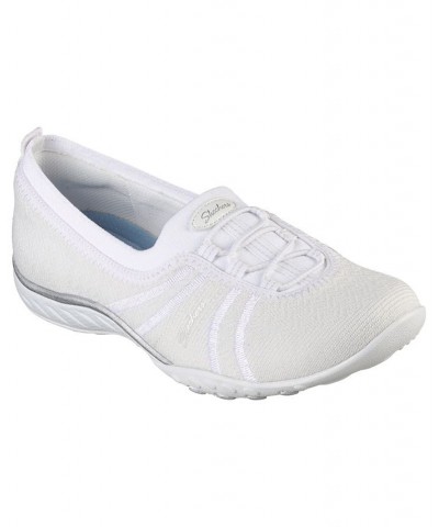 Women's Active- Breathe-Easy Walking Sneakers White $38.25 Shoes