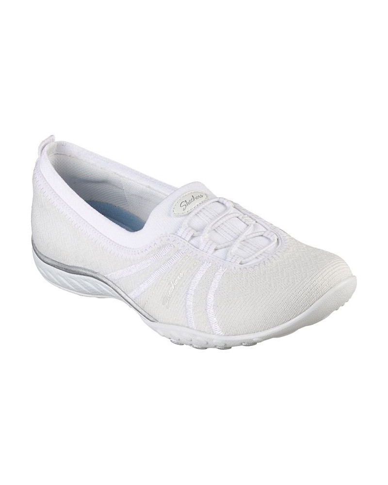 Women's Active- Breathe-Easy Walking Sneakers White $38.25 Shoes